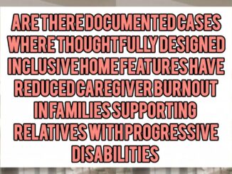 Are There Documented Cases Where Thoughtfully Designed Inclusive Home Features Have Reduced Caregiver Burnout in Families Supporting Relatives with Progressive Disabilities