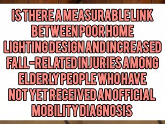 Is There a Measurable Link Between Poor Home Lighting Design and Increased Fall-Related Injuries Among Elderly People Who Have Not Yet Received an Official Mobility Diagnosis